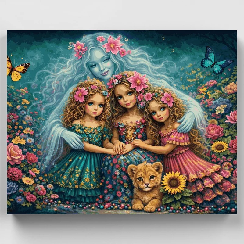 "Three Sisters" Paint by Numbers Kit